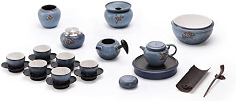 Conjunto de chá de cerâmica de ganfanren com bandeja de chá em casa sala de estar de chá de chá de kung fu conjunto