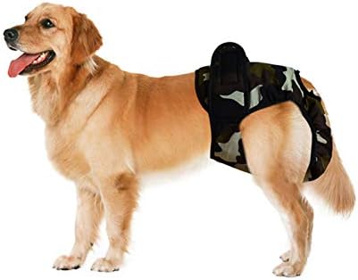 Fraldas reutilizáveis ​​de honprad para cães cães calças suprimentos para animais de estimação de roupas íntimas