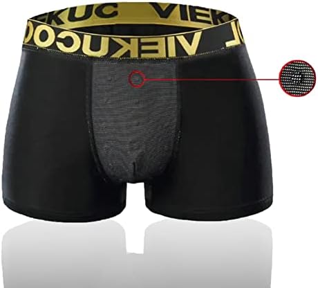 Boxer shorts para homens Pack Painted Briefs Briefas de homens fortes masculinos U- boxer de boxer masculinos de homens expressos