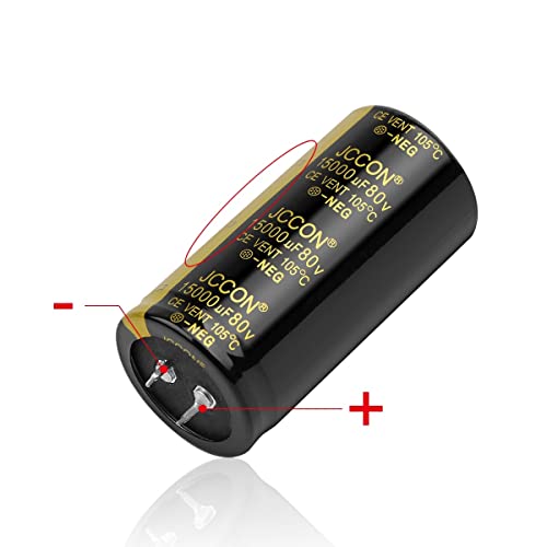 22000Uf Beeyuihf Snap no capacitor eletrolítico 80V 22000UF, para amplificador de áudio, capacitor 22000UF, capacitor