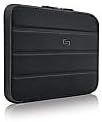 Solo New York Universal Tablet Sleeve, Black, cabe a comprimidos de até 11 polegadas