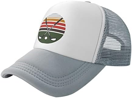 Ynhxyft Vintage Golf Clubs Hat Hat Mesh Cap for Men Mulheres, Capinho de beisebol de Hatball Ajustável