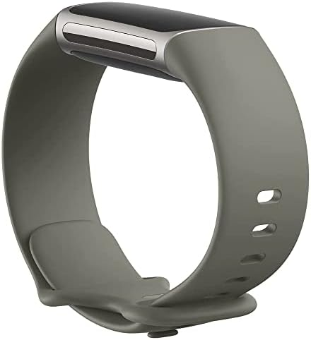 Bandas de silicone maidea para Fitbit Charge 5 Sport Watch Substituição de pulseira Compatível com Fitbit5 banda Mulheres