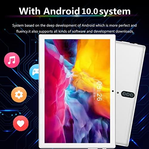 Qonioi 10,1 polegadas HD tablet, IPS de 8 núcleos, tela de alta definição, wifi, bluetooth, chamadas de voz Android, tablet de jogo,