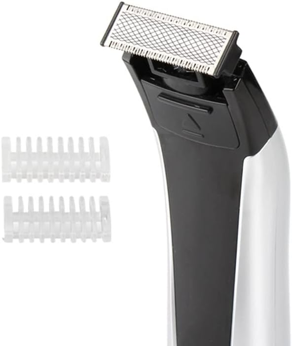 MxJCC Beard Trimmer, barbeador, barbeador elétrico para homens, kit de manscaping, lâmina durável