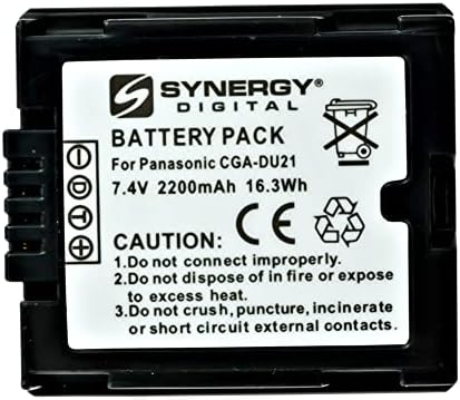 Baterias de câmera digital Synergy Digital, compatíveis com baterias de câmera LENMAR LIP21, conjunto de 4