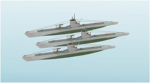 NICO Modelo PN07117 1/700 Marinha alemã U-boat 2c Small submarinos SUPLETINIS DE 3 KIT DE RESINA