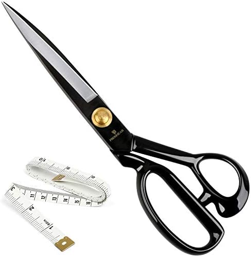 Tesoura de tecido Profissional Scissors de 10 polegadas para fortes para tesouras de costura de couro para adaptar força industrial