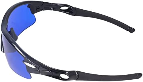 Dilwe Outdoor Ball Finder Sport Glasses, óculos de sol profissionais com copos de pano e bolsa de armazenamento,