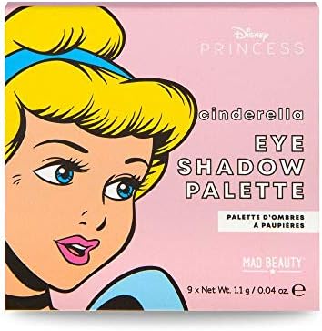 Mad Beauty Disney Princesa pop Cinderela Mini Eyeshadow Pallete