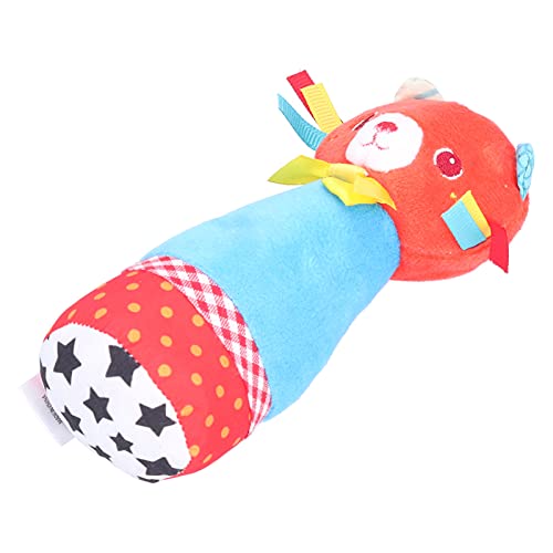 Rattle shaker brinquedo de bebê brinquedos de chocalho de pelúcia macia desenho animado animal de desenho animado de brinquedos educacionais