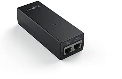 Reolink Gigabit Poe Injector, converter não-poe em Poe, fornece poe+ ou poe, distância de até 100m, plug & play, adequado