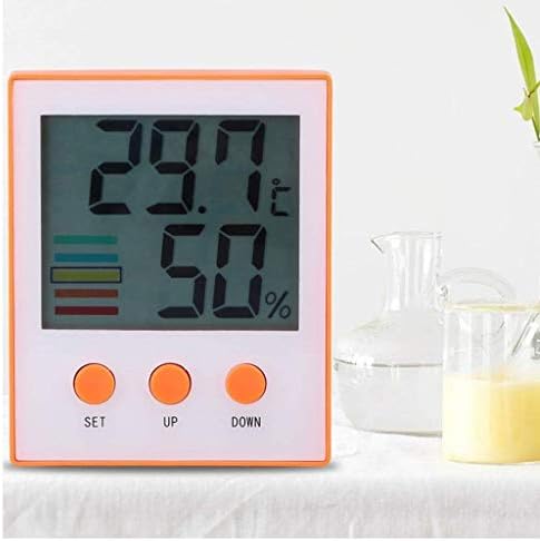 Jahh Room Termômetro Hygrômetro digital termômetro interno, termômetro indicador de indicador de medidor de umidade, para casa, escritório