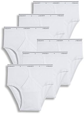 Jockey Men's Underwear Classic Low Rise Brief - 6 pacote