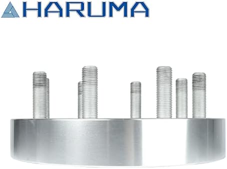 Haruma 4pcs 1,5 Espessura Spacers de roda 8x6.5 Padrão de solteira 14x1.5 pinos de 130 mm de furo para GMC Sierra 1500 HD/2500 HD; para Chevrolet Express 2500/3500/Silverado 1500 HD