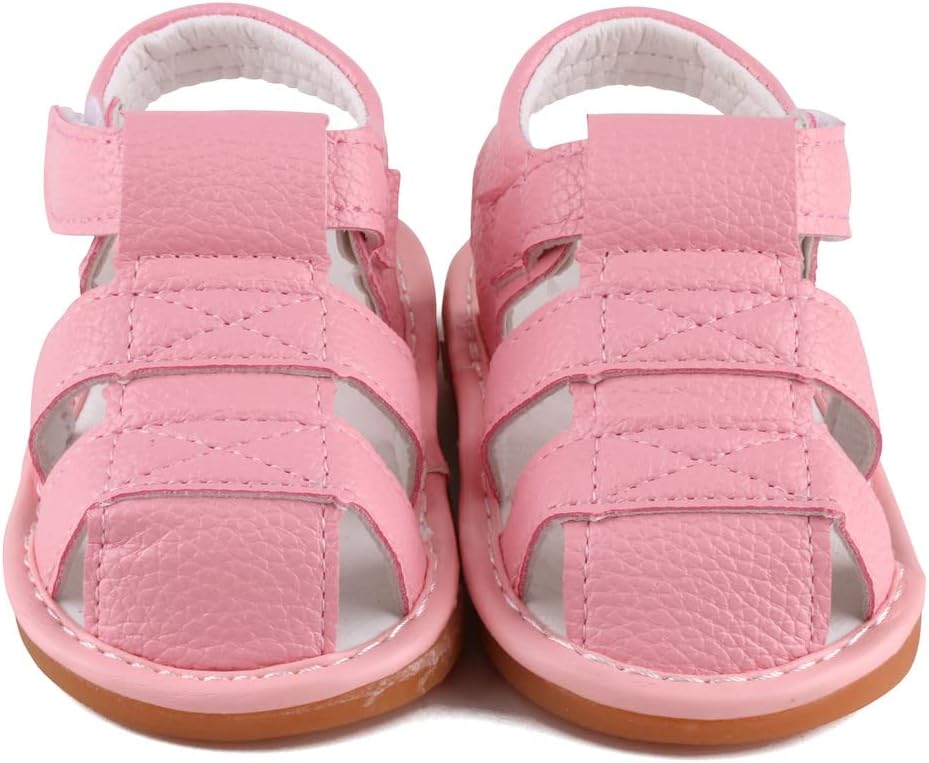 Cindear Boys meninas Sandálias de verão de verão Anti-deslizamento premium Sapatos de borracha Premium Sone First Walkers
