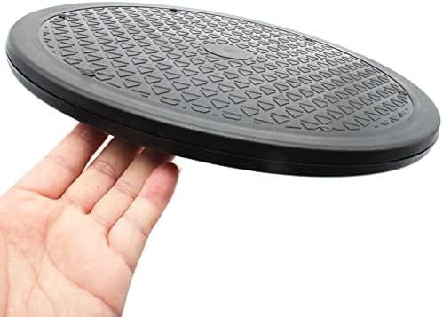 LBTODH 10 polegadas Lazy Susan Turtable 360˚ Rotação plástico plataforma giratória mesa plana pesada mesa com rolamentos de esferas