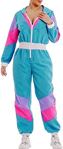 Bloco de cor de cor feminina de Yisfri Roupa de Windbreaker roupas de manga longa com zíper da cintura elástica da cintura dianteira com capuz