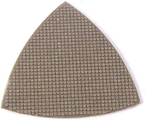 Specialty Diamond Brtri120 120 Polícia de polimento triangular de diamante eletroplatada 120 para ferramentas oscilantes