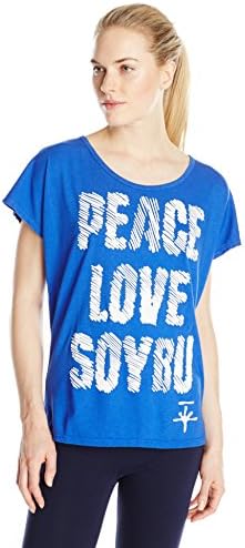 Camiseta gráfica feminina de soja