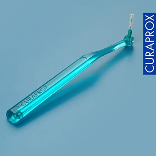 CuraProx Prime Plus Interdental Brushes, CPS 06 Suporte com 5 escovas, 0,6 mm a 2,2 mm