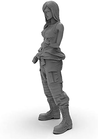SPLINDG 1/16 Soldier Model Girl Ready to Action Resin Model Kit/G86471