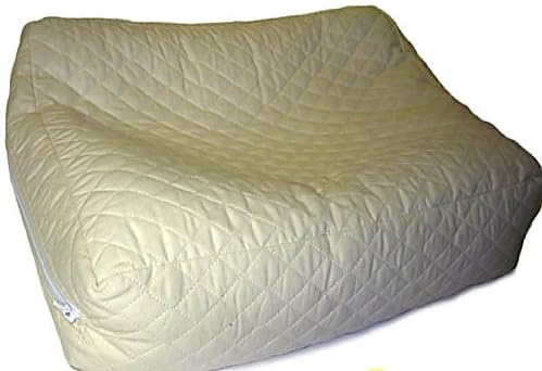 Travesseiro hiperalergênico de trigo grossa de trigo grossa feita com um casco de trigo sarraceno suave para dormir confortável