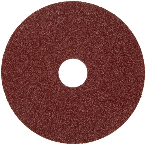 Mérito resina abrasiva disco, apoio de fibras, óxido de alumínio de cerâmica, 7/8 Arbor, 4-1/2 diâmetro, grão 50