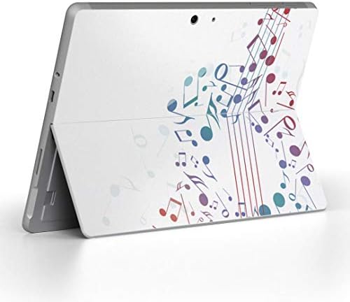 capa de decalque igsticker para o Microsoft Surface Go/Go 2 Ultra Thin Protective Body Skins 004581 Nota de músicas simples