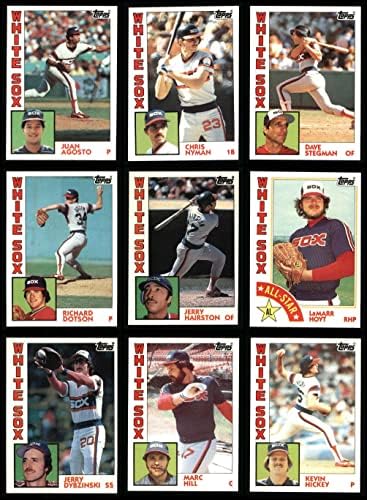 1984 Topps Chicago White Sox quase completo Conjunto de Chicago White Sox NM/MT White Sox