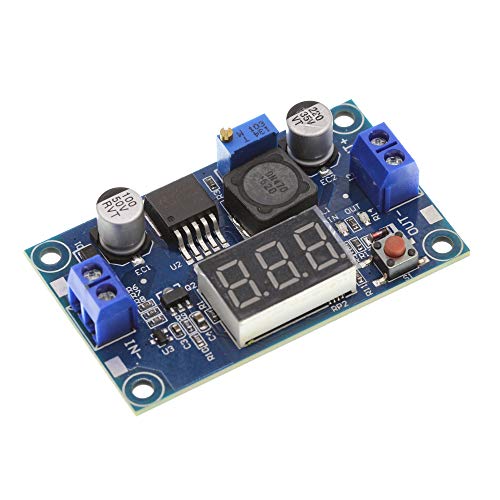 Huaban 2pcs LM2596 DC DC STEP Down Conversor Regulador de tensão Digital Tubo Display Voltímetro 4.0-40V a 1,3-37V Adaptador de