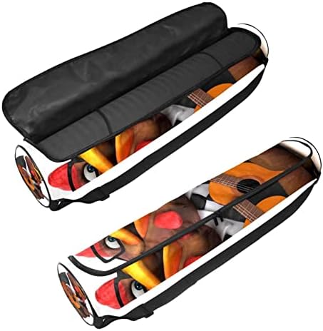 Bolsa de transportadora de tapete de ioga com galo com alça de ombro de ioga bolsa de ginástica bolsa de praia