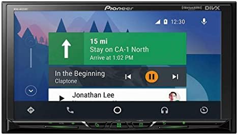 Pioneer MVH-AV251BT Digital Multimedia Video Receiver com 7 Hires Touch Painel Display, Apple CarPlay, Android Aut, Bluetooth embutido