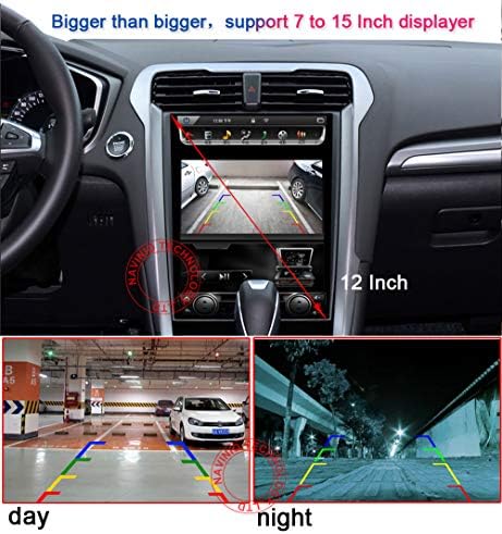 Câmera de backup de visualização traseira do carro do veículo HDMEU, revertendo a câmera para caddy; passat b5 3b Limuzyna;