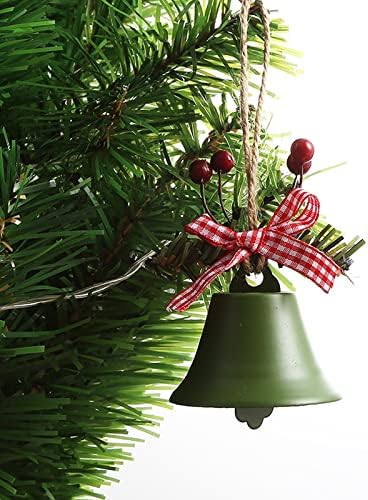 Christmas Bell Decoration Pendant Christmas Tree Decoration Pendant Christmas Bell Jade ovos para mulheres originalmente