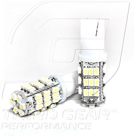 TGP T15 Branco 42 LED SMD Wedge Reverse/Backup Bulbs Par de 2004-2011 compatível com Mitsubishi Endeavor