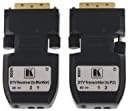 Kramer 602r/t destacável DVI Optical Transmissor & Receiver Par