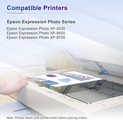 Vinker 312xl Substituição de cartucho de tinta remanufaturada para cartuchos de tinta Epson 312 T312 T312XL para expressão foto xp-8500