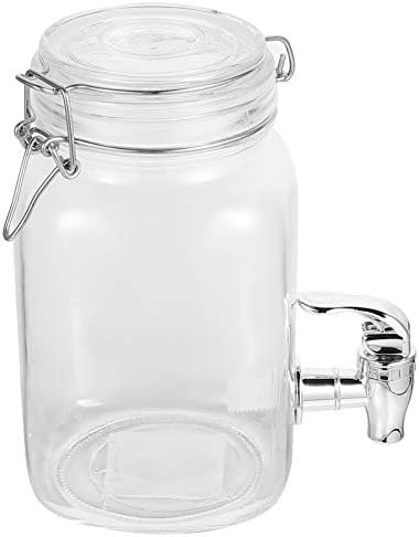 Bestonzon mini geladeira mini geladeira metal jart pedreiro com dispensador: fiança de armazenamento e mais vazamentos