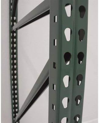 Ak Industrial Teardrop Palet Rack Frame-48in.d x 192in.h, número do modelo AK-UFI-192-48