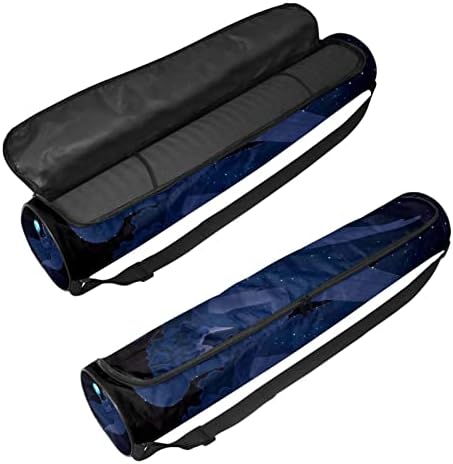 Angel Earth Yoga Mat Carrier Bag com alça de ombro de ioga bolsa de ginástica bolsa de praia