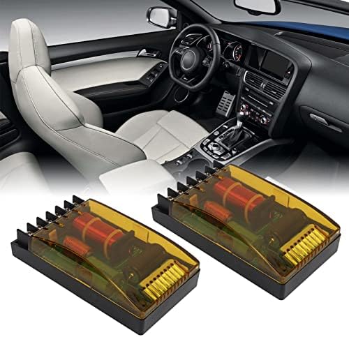 Crossover de cabeçalho de 2 vias, par de um crossover de áudio de carro de 2 vias Universal 120W Protection Audio Frequency Divisher