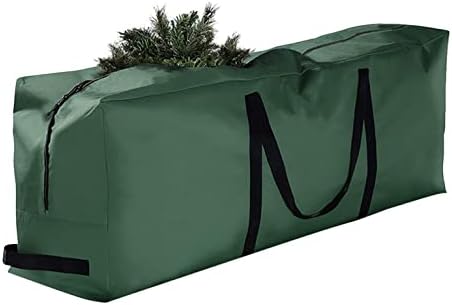 48in/69in Cardboard Árvore de Natal, Árvore de Natal Bolsa de árvore de Natal Tree de Natal Bolsa de plástico Bolsa de armazenamento impermeável Bolsas de armazenamento de Natal Caixa de armazenamento Plástico Hard