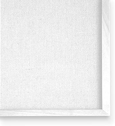 Stuell Industries Christmas Holly Nutcracker Winter Plaid Coat White emoldurado Arte da parede, 24 x 30