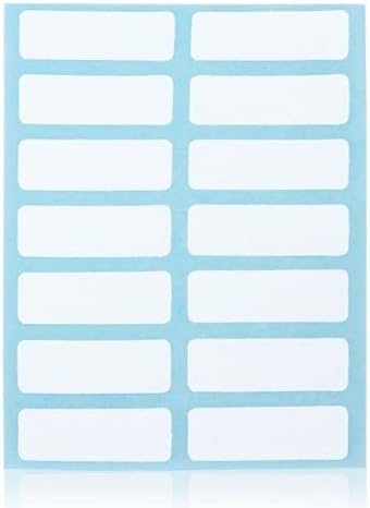12 folhas/pacote 13x38mm papel auto adesivo adesivo pegajoso rótulo de etiqueta adesivos em branco Nota rótulo barra de papelaria