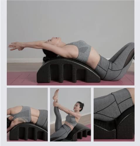 Pilates Yoga Wedge Corrector da dor nas costas Alívio de ioga Pilates Cedro de massagem da coluna