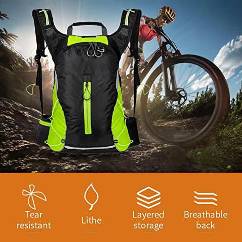 Kingsea Cycling Backpack, 16L à prova d'água acampamento leve mochila mochila mochila de viagem ao ar livre para escalada de ciclismo