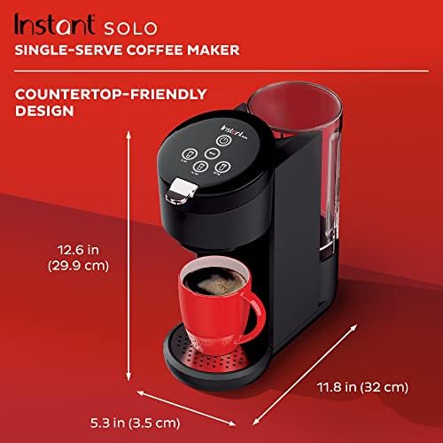 A cafeteira de cafeteira solo de servir instantânea, dos fabricantes de vasos instantâneos, K-Cup POD Compatible Coffee