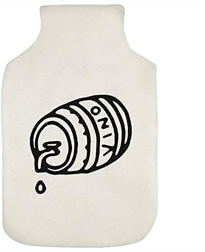 Azeeda 'Wine Barrel' Hot Water Bottle Bottle