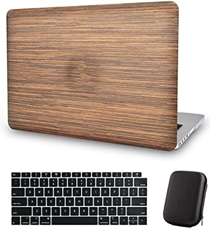 KECC Compatível com MacBook Pro 13 polegadas Caso -2023 Release M2 A2338 M1 A2289 A22251 Touch Bar Ltalian Leather